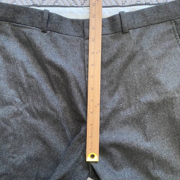 Vtg Polo Ralph Lauren Mens Wool Blend Pants Act. Sz 36x27 Brown Preppy Heritage - Picture 10 of 12